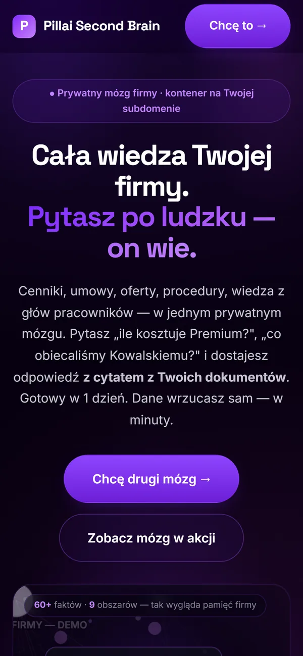 Ta sama strona na telefonie